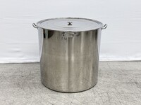 Polished Stainless Steel 400L/422 qt Stock Pot D32H32