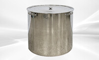 Polished Stainless Steel 400L/422 qt Stock Pot D32H32