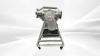 100L Dry Powder Metal Powder Blender Drum Tank Mixer 220v GH50