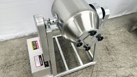 100L Dry Powder Metal Powder Blender Drum Tank Mixer 220v GH50