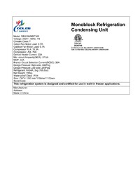 ETL 3 HP Walk-In Cooler Condensing Unit XML-300TP