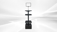 Utility Rack 4Display Levels Includes Removable Sign Holder RDB4