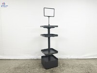 Utility Rack 4Display Levels Includes Removable Sign Holder RDB4
