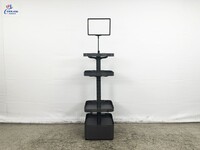Utility Rack 4Display Levels Includes Removable Sign Holder RDB4