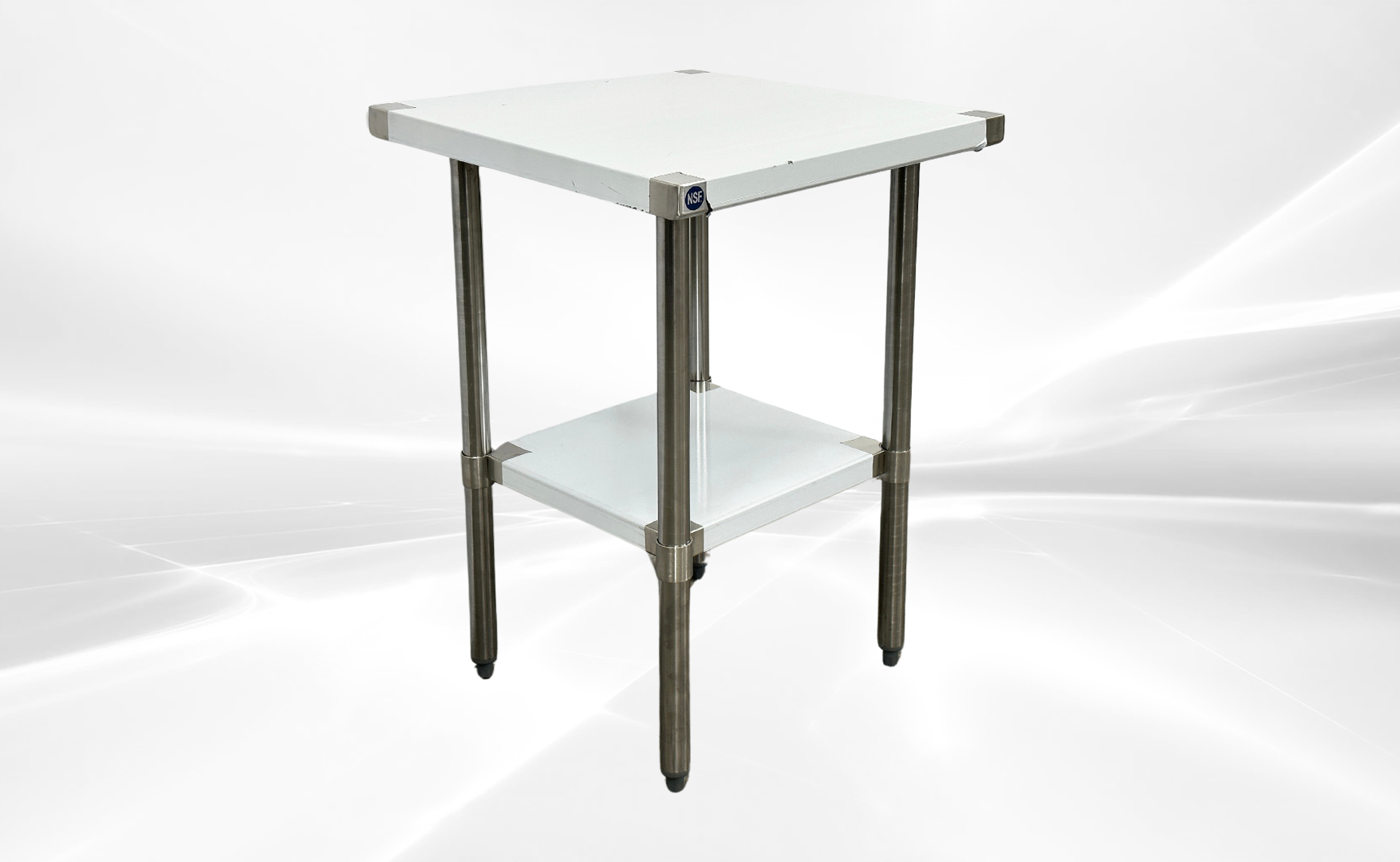24W x 24D x34H All Stainless Steel Table NSF  HN-WT-2424-SB
