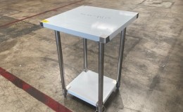 All Stainless Steel Table  NSF 24W x 24D x34H inches