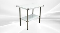 36W x 24D x34H All Stainless Steel Table NSF  HN-T-2436-SB