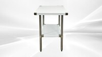36W x 24D x34H All Stainless Steel Table NSF  HN-T-2436-SB