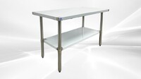 48W x 24D x34H All Stainless Steel Table NSF HN-WT-2448-SB