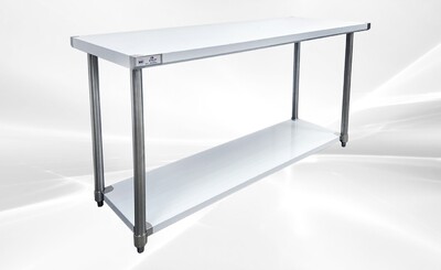 60W x 24D x34H All Stainless Steel Table NSF HN-WT-2460-SB
