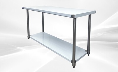 60W x 24D x34H All Stainless Steel Table NSF HN-WT-2460-SB