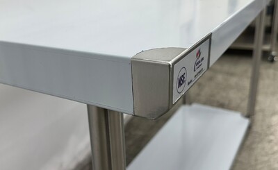 60W x 24D x34H All Stainless Steel Table NSF HN-WT-2460-SB
