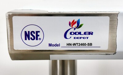 60W x 24D x34H All Stainless Steel Table NSF HN-WT-2460-SB