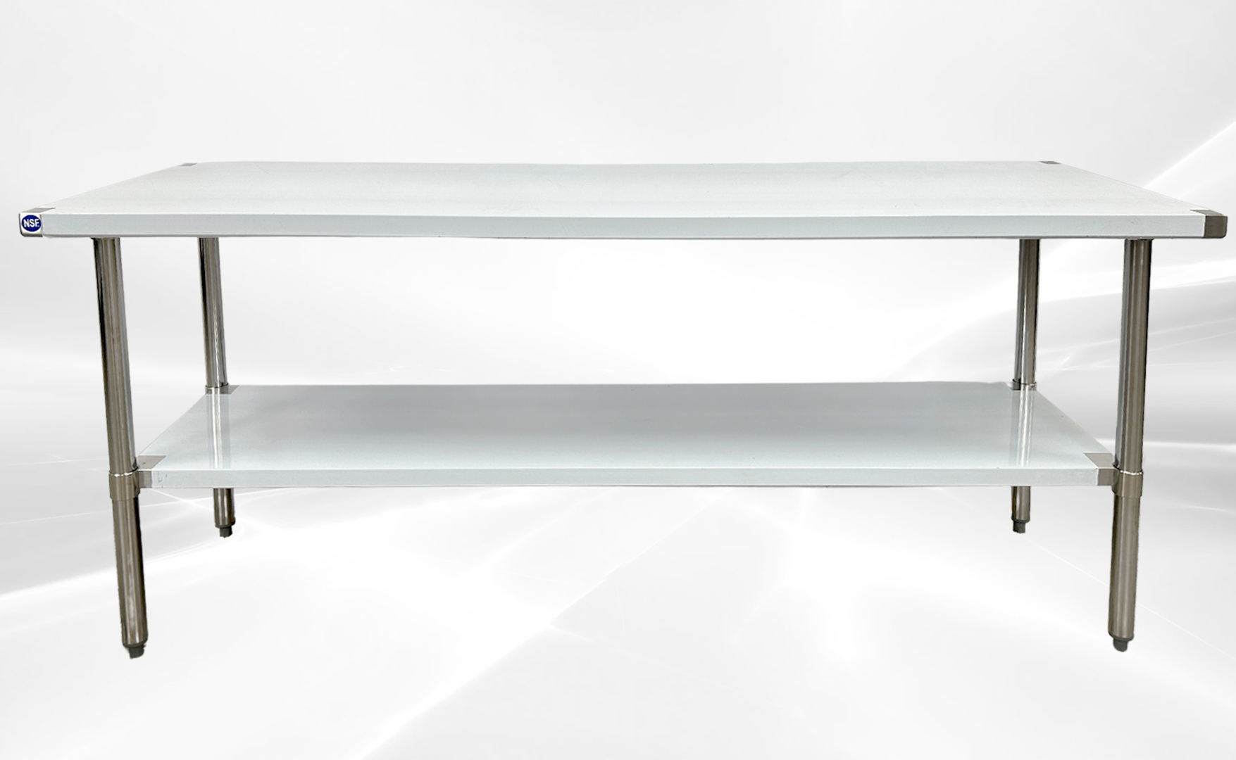 72W x 24D x34H All Stainless Steel Table NSF HN-WT-2472-SB