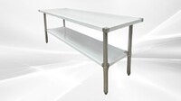 72W x 24D x34H All Stainless Steel Table NSF HN-WT-2472-SB