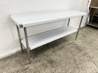 72W x 24D x34H All Stainless Steel Table NSF HN-WT-2472-SB