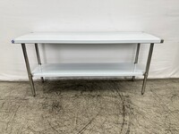 72W x 24D x34H All Stainless Steel Table NSF HN-WT-2472-SB