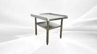 24x28All Stainless Steel Base Equipment Stand NSF HN-WT2824-SLBR