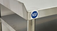 24x28All Stainless Steel Base Equipment Stand NSF HN-WT2824-SLBR