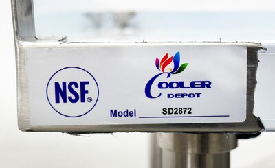 72x28All Stainless Steel Base Equipment Stand NSF HN-WT2872-6SLB