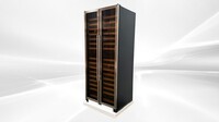 255 Bottles Dual Zone Wine Cooler refrigerator NSF USF-328DD
