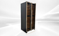 255 Bottles Dual Zone Wine Cooler refrigerator NSF USF-328DD