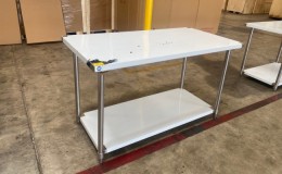 All Stainless Steel Table NSF 60W x 30D x34H inches