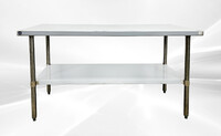 60W x 30D x34H All Stainless Steel Table NSF HN-WT-3060-SB