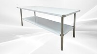 72W x 30D x34H All Stainless Steel Table NSF HN-WT-3072-SB