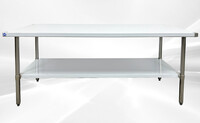 72W x 30D x34H All Stainless Steel Table NSF HN-WT-3072-SB
