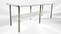 84W x 30D x34H All Stainless Steel Table NSF HN-WT-3084-SB
