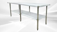84W x 30D x34H All Stainless Steel Table NSF HN-WT-3084-SB