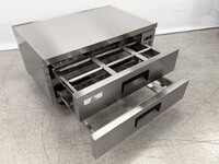 NSF stainless steel refrigerator Chefs Base CB48