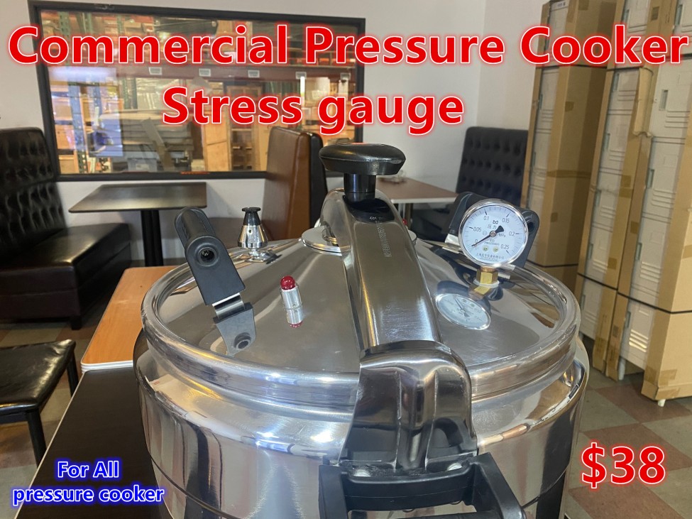 NEW 100QT Commercial Aluminum High Capacity Pressure Cooker Kettle Cooking  Large