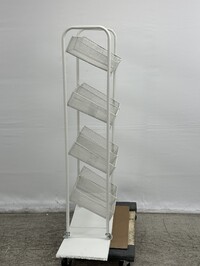 4-Tier Metal Wire Retail Floor Display Candy Rack DW4