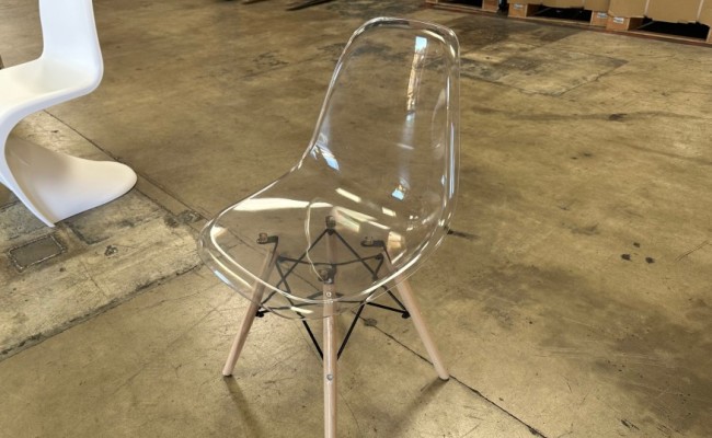 Clear Plastic Transparent Chair Wedding Party CBW1