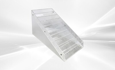 30 Holes Acrylic Holder Popsicle Display Tray PDT30