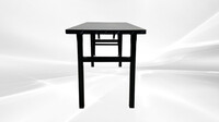 Rectangular Foldable Table Marble Pattern MFT-2448