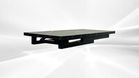 Rectangular Foldable Table Marble Pattern MFT-2448