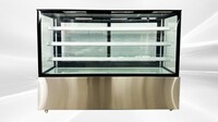 NSF Refrigerated Cake Showcase Bakery 3 shelf Display CW-571