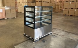 48 inches Dry Bakery Display Case Glass Showcase  DRS48S