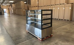 60 inches Island Dry Bakery Pastry Display showcase Case DRS60S