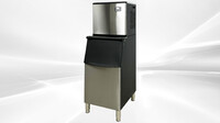 NSF 352 lb Commercial ice maker machine HZB-160F+Ice Bin