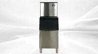 NSF 352 lb Commercial ice maker machine HZB-160F+Ice Bin