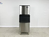 NSF 352 lb Commercial ice maker machine HZB-160F+Ice Bin
