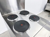 NSF 4 Burner Heavy Duty Electric Hot plate oven ER24
