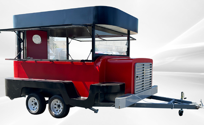 150 in Food Vending Trailer Mobile Concession Both windows FT8