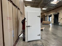 NSF Walk In Freezer White Door With Frame DOO1R