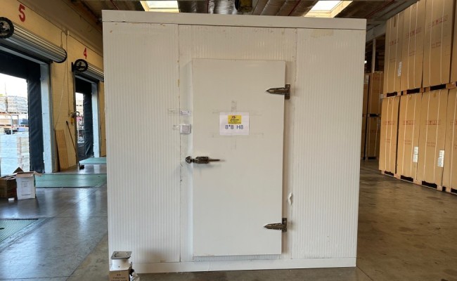 As-is Walk-In Refrigerator cooler room NSF W8-D8-H8