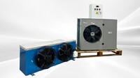 ETL Walk in cooler condensing Refrigeration System 3HP HGZ300